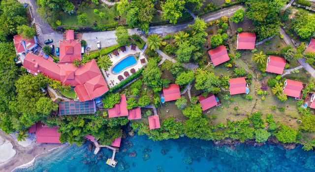 Ti Kaye Beach Resort in St Lucia