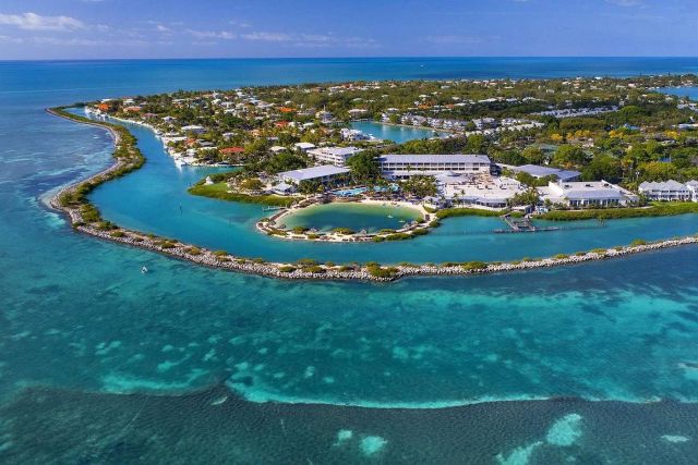 Private island. Five pools. A saltwater lagoon with a beach. Dolphins you can swim with. A marina. The Florida Keys secret hiding in plain sight.