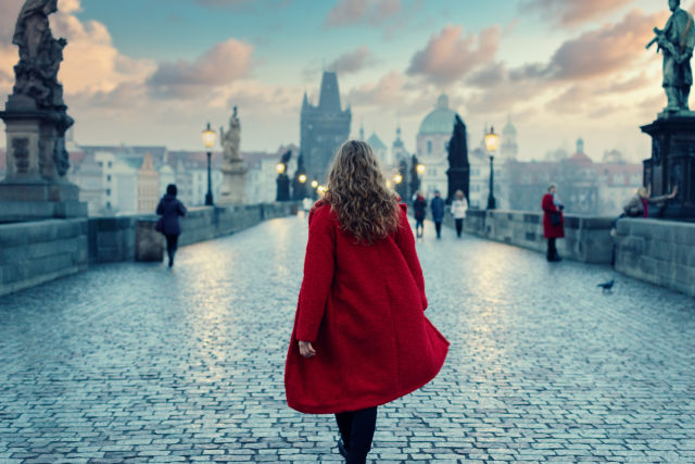 Prag im Winter