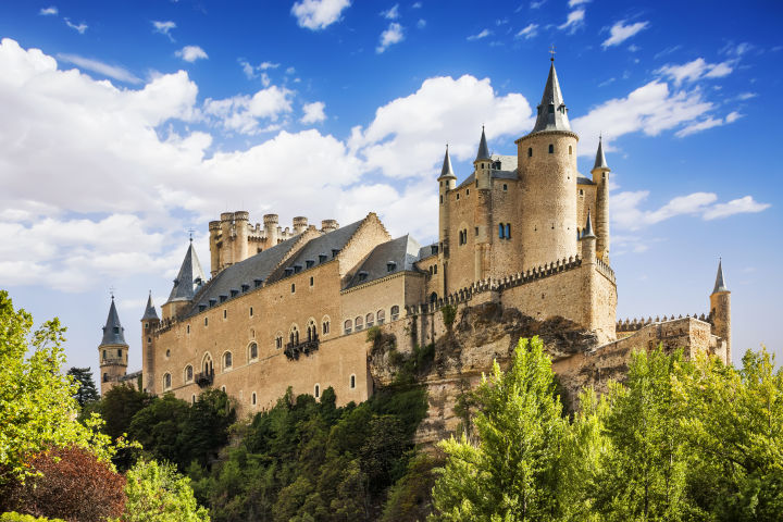 El Castillo de Blancanieves: El Alcázar de Segovia