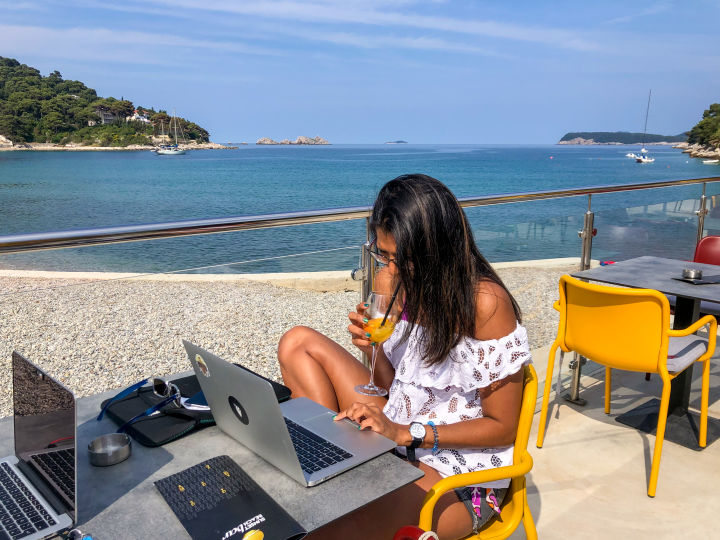 Conjugation of German verb arbeiten visual data 7