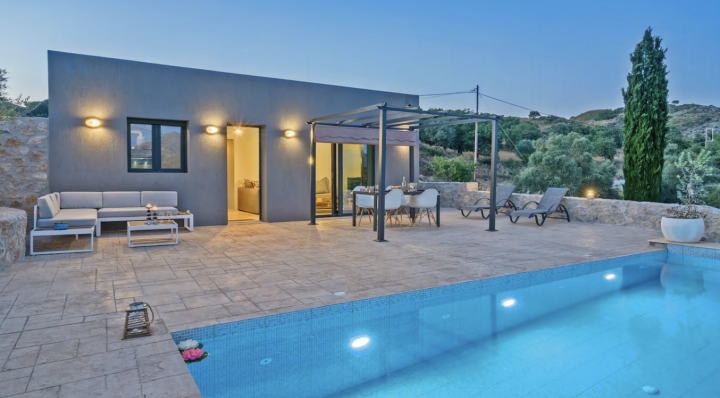 Villa mit Pool auf Kreta