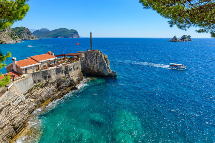 Montenegro holiday with stunning sea views