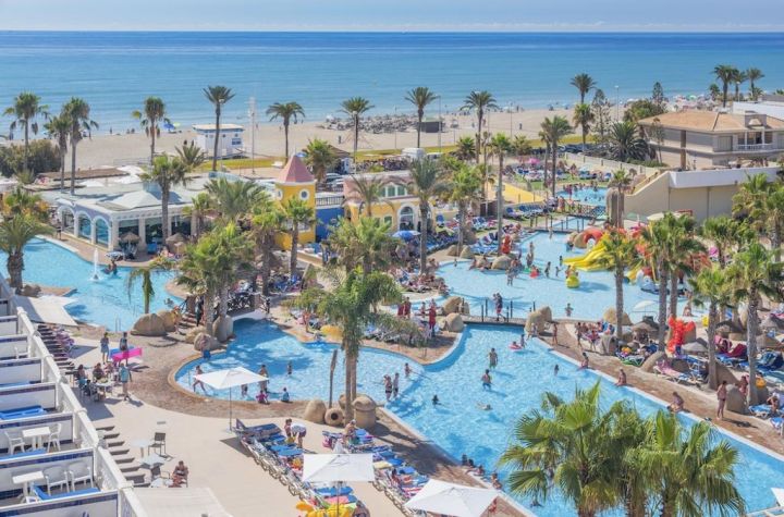 🌊 Hotel 4* a pie de playa con toboganes en Roquetas