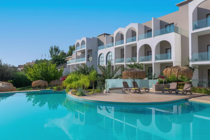 7 nights at a chic 5⭐ all-inclusive hotel in Rhodes, with ✈️