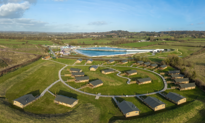 Safari tent glamping near Bristol?