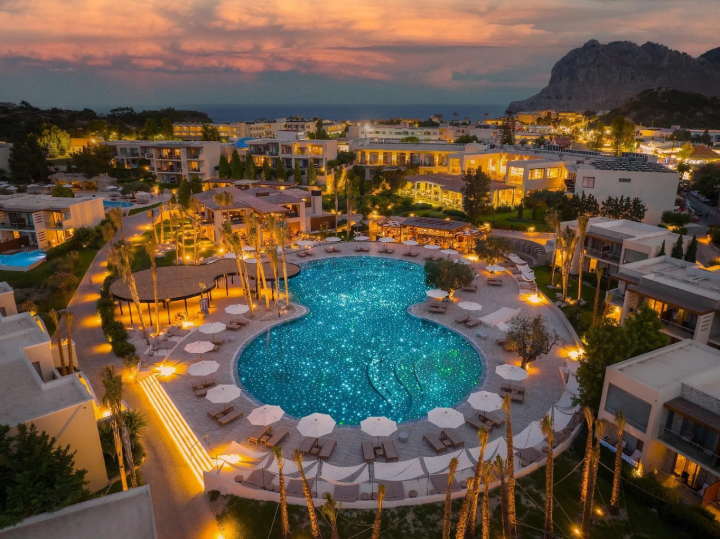 5⭐️ adults-only Rhodes break with flights and viral hotel 🇬🇷